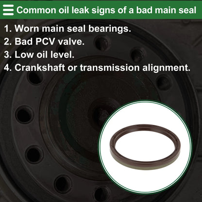 1 Pc Rear Crankshaft Oil Seal for Vauxhall Astra
