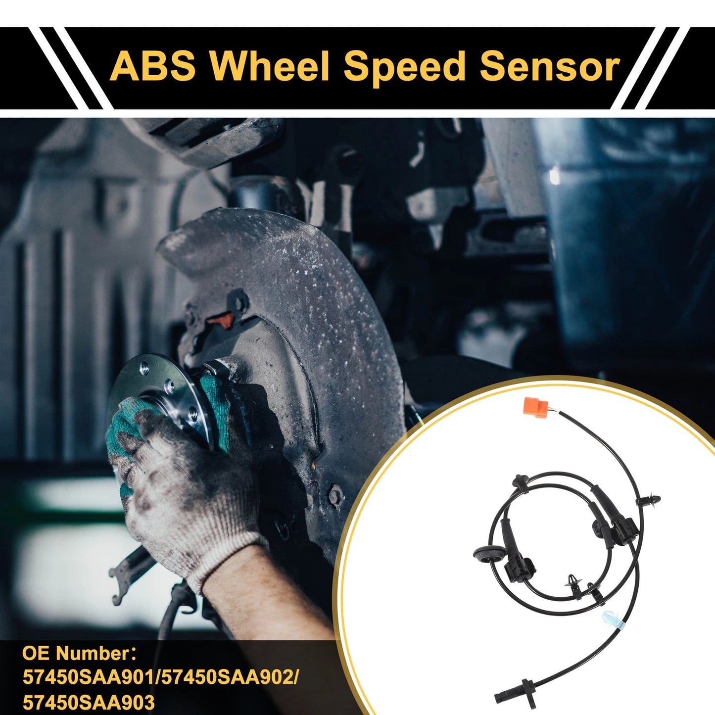 ABS Wheel Speed Sensor for Honda Jazz (2002-2008)