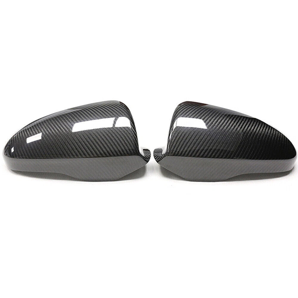 2 x Carbon Fiber Rear View Mirror Cover Caps for BMW F10 M5 (2011-2017)