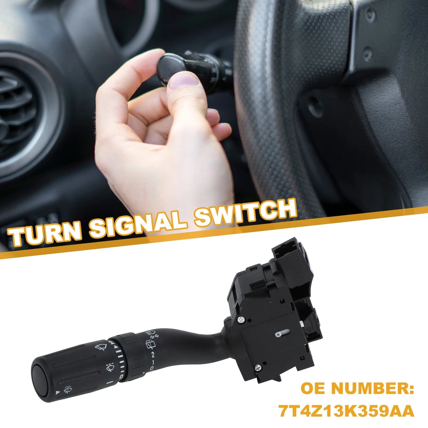 Steering Column Turn Signal Switch for Ford Edge, Flex (2007-2014)