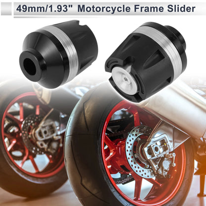 14mm Aluminum Alloy Motorcycle Slider Frame 2 x