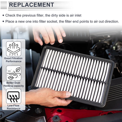Engine Air Filter for Nissan Quest 3.5L (2004-2017) 1 Pcs