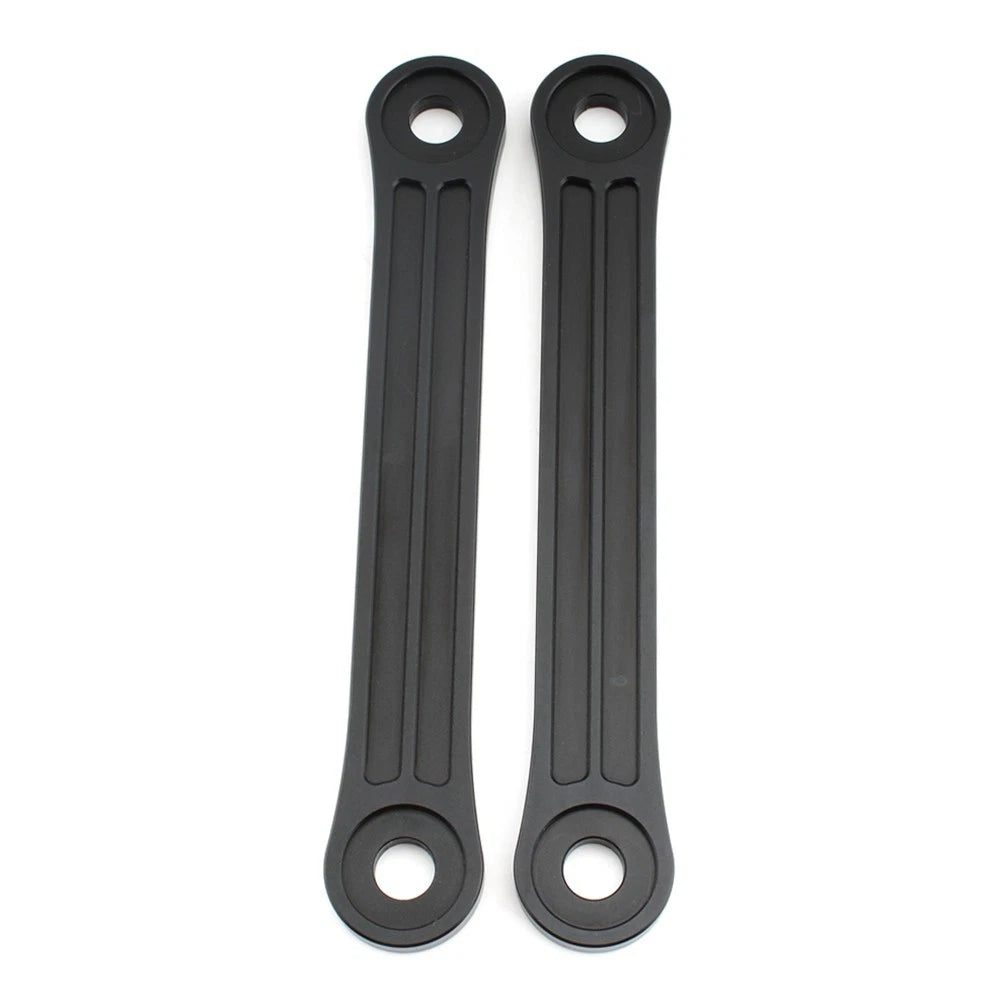 2 x Motorcycle Rear Suspension Linkage Lowering Kit Black Alloy for TIGER 800