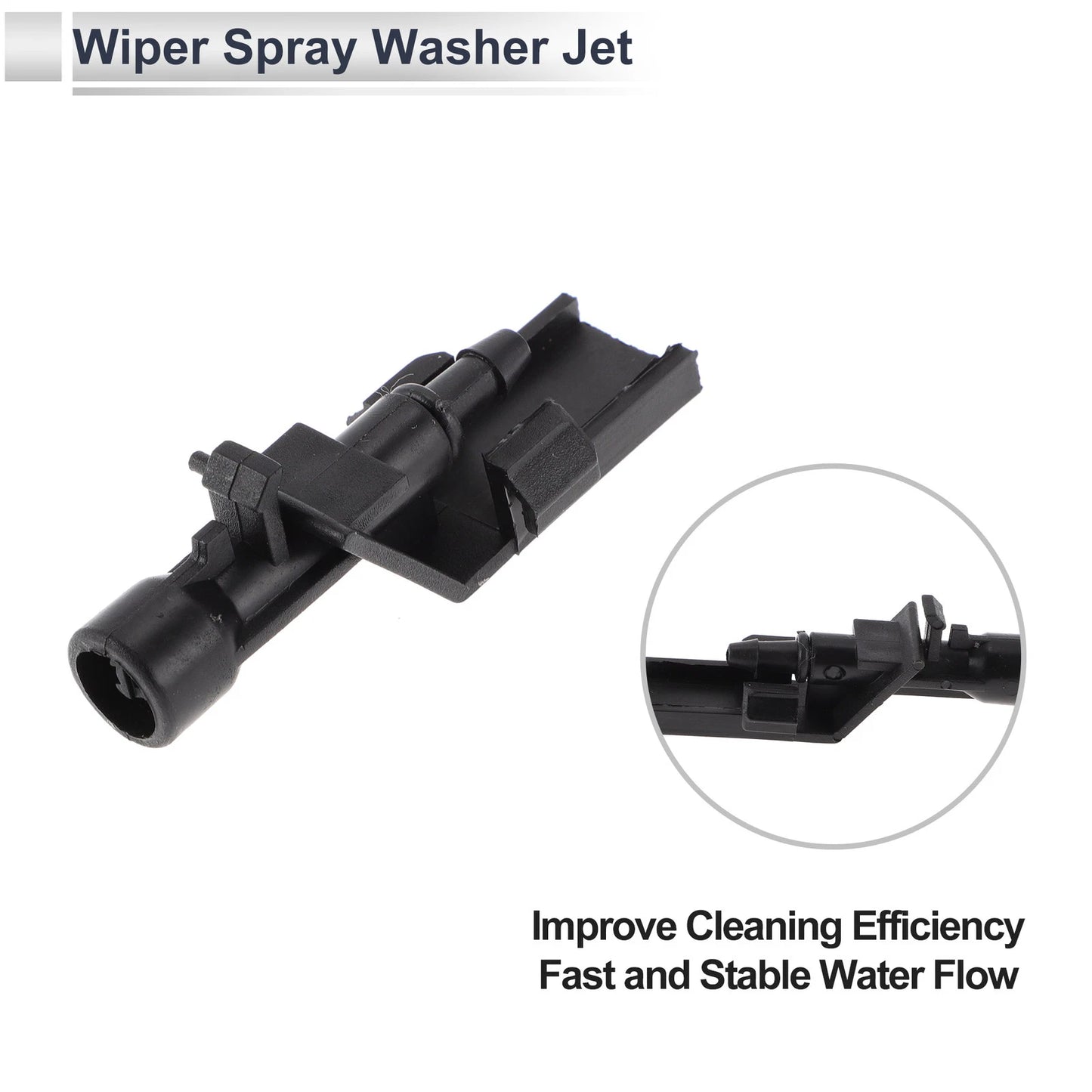 Washer Nozzle w/ 6 x Hose Connectors for Honda (2016-2023)