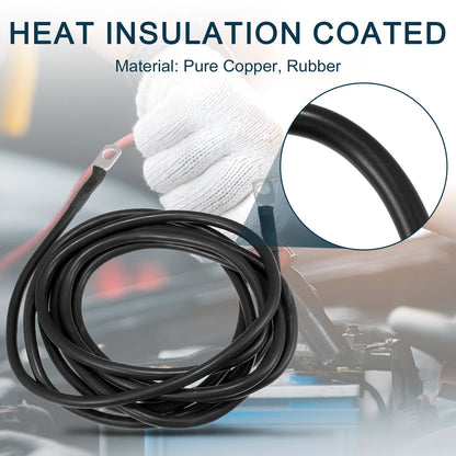 Inverter Cable 8AWG 9ft for Car Make Model
