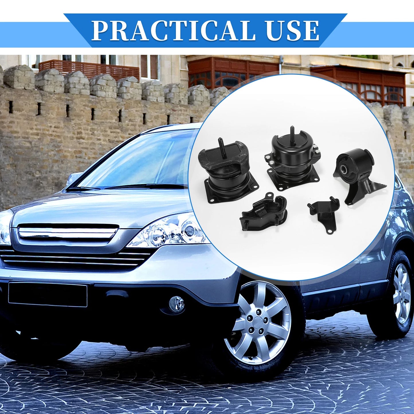 Engine Motor Mount Set for Honda Pilot (2001-2006)