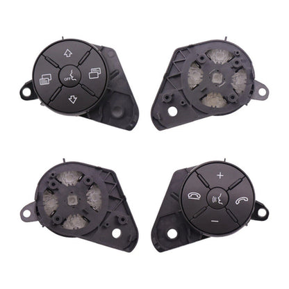L+R Steering Wheel Button Covers for Mercedes Benz W164 ML GL W251 (2006-2012)