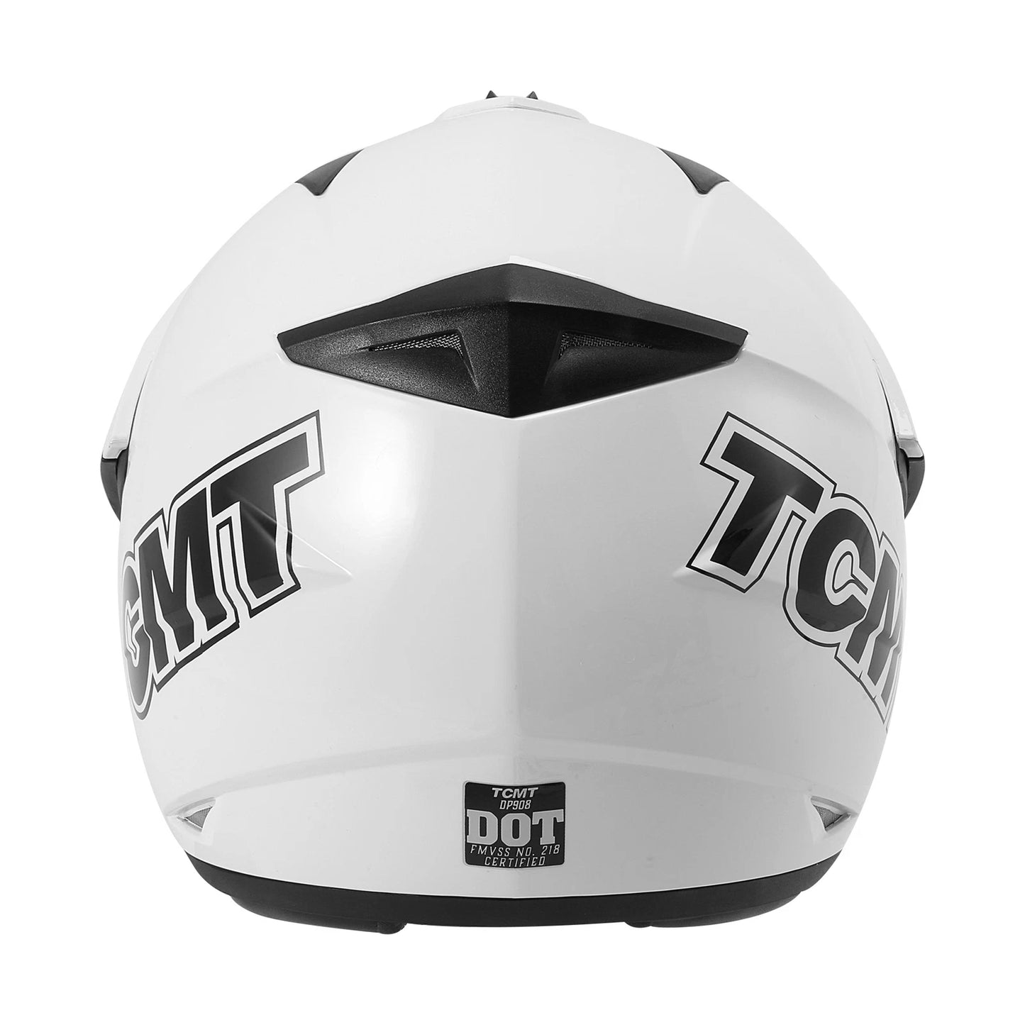 Full Face Adult Helmet for Motorcycle ATV Dirt Bike Off Road White (M-XXL)