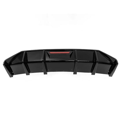 Rear Diffuser with LED Brake Light Kit for Hyundai Elantra 2021-2024
