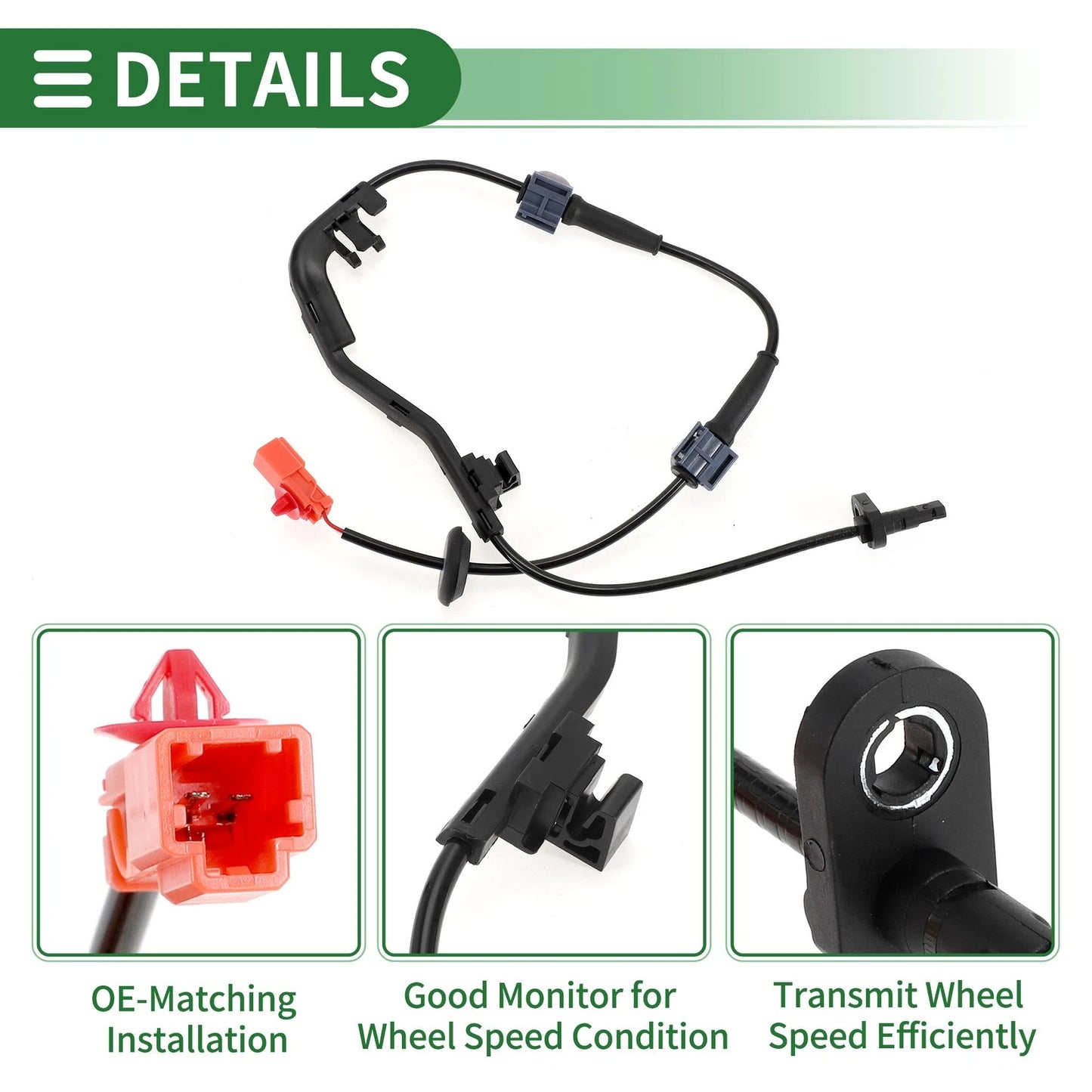 ABS Wheel Speed Sensor for Honda Fit Saloon (2003-2006)