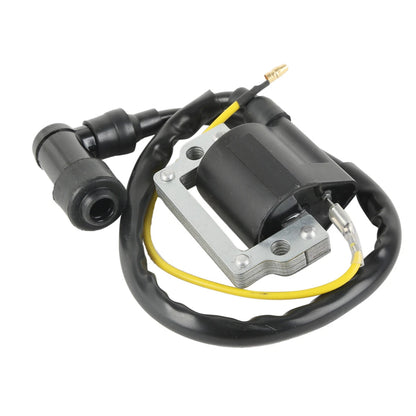 Black Motorcycle Ignition Coil for Honda ATC70 ATV 3-Wheeler (1978-1985)