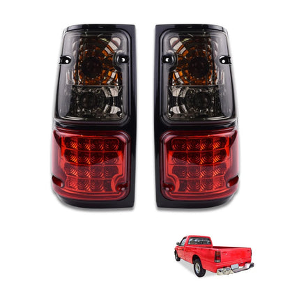 LED Tail Lights Lamp +Bulb Pair Fits Isuzu TFR Holden Rodeo Pickup 1989-97 D11