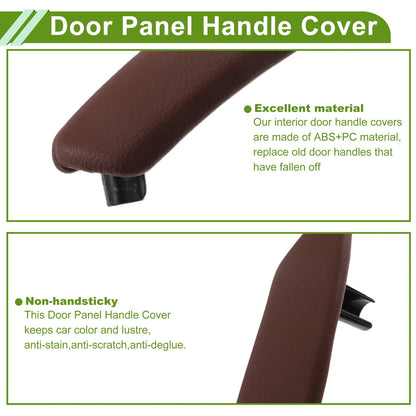Door Handle Trim Cover for BMW X5 (2008-2013) Reddish Brown