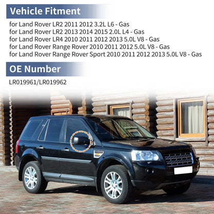 Left Right Mirror Cover Caps for Land Rover LR2 (2011)