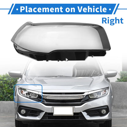 Front Right Headlight Lens Cover for BMW X3/E83 (2004-2010)