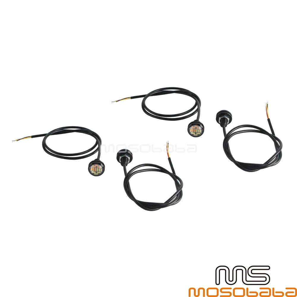 23mm LED DRL Turning Signal Lights for Harley Softail Fat Bob (2018-2023)