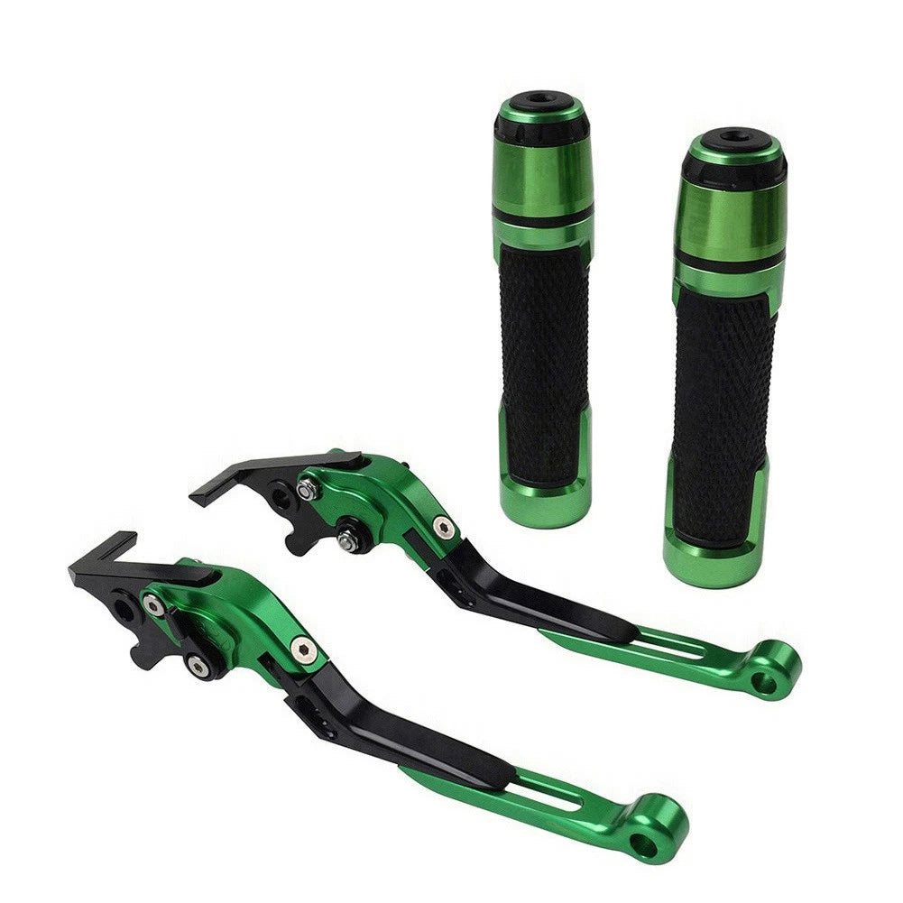 CNC Brake Clutch Lever Handlebar Grip Set for Yamaha XJR 1300 FJR 1300