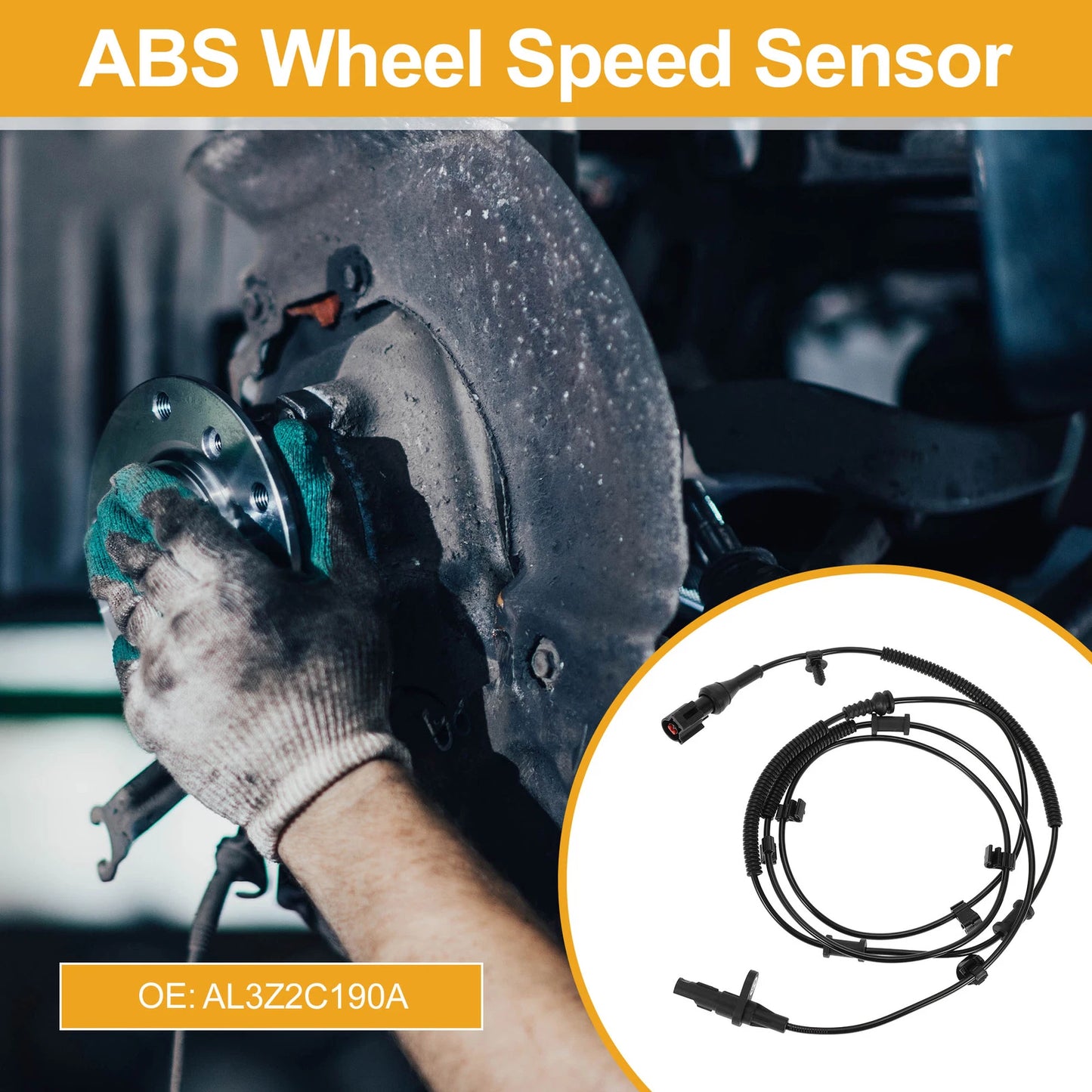 ABS Wheel Speed Sensor for Ford F-150 SVT Raptor (2010-2014)
