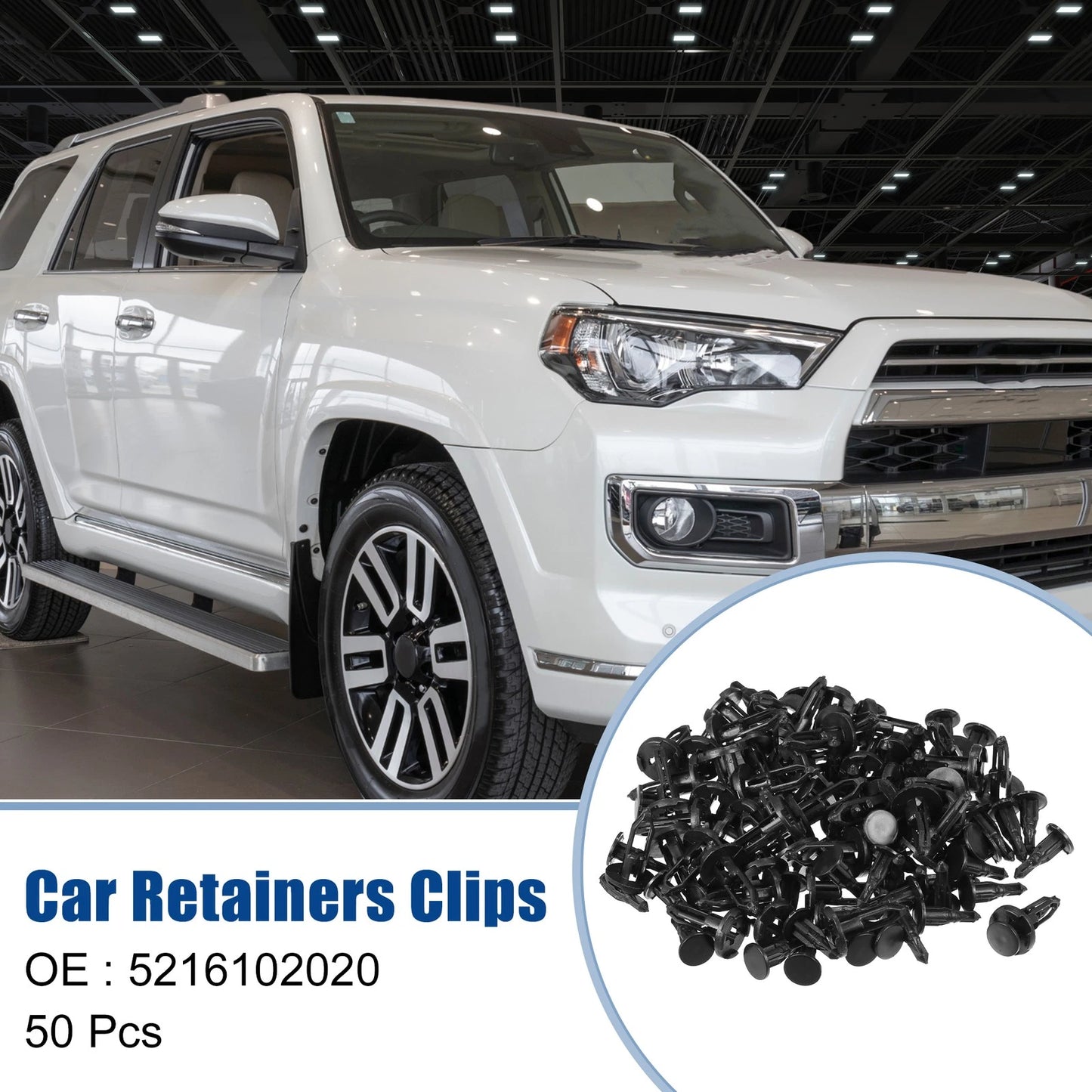 50 x Car Front Bumper Retainers Clip for Toyota Corolla (2019–2022)