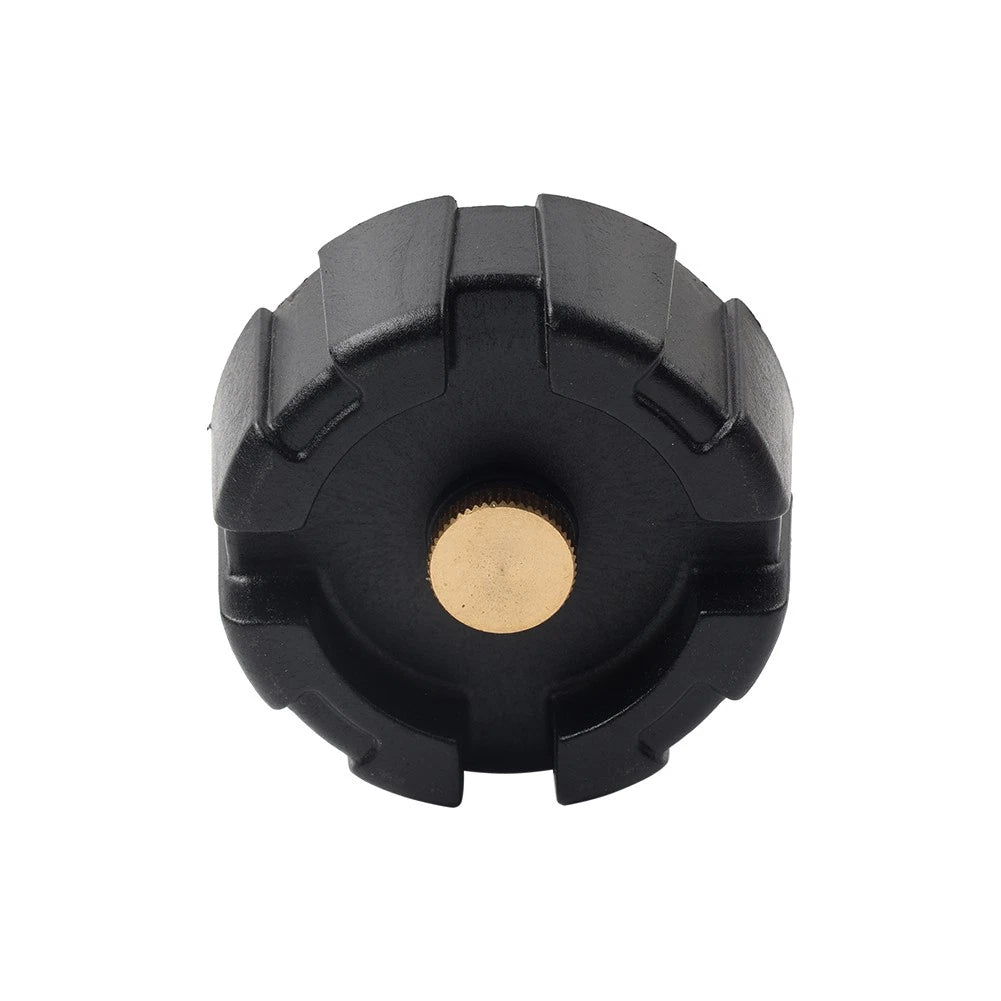 Marine Boat Gas Tank Cap Plastic for Outboard Engine Motor (12L/24L) Black