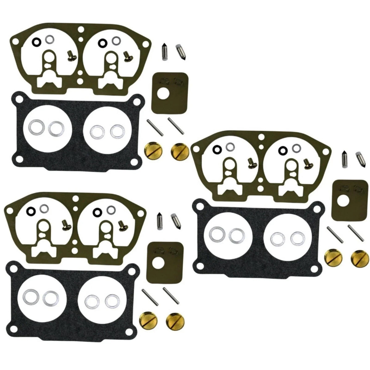 Yamaha Outboard Carburetor Rebuild Kit for V4 115/130 HP 1986-1995