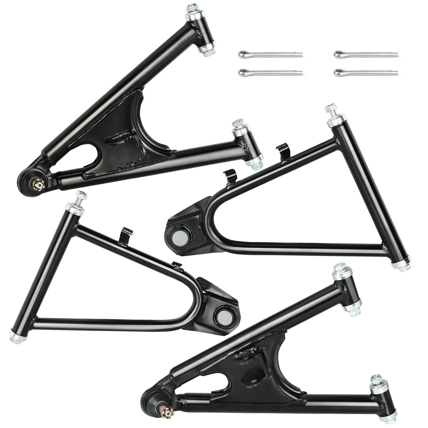 Front+Lower Control Arm Set + Bolts + Caps for Yamaha Banshee (1987–2006)