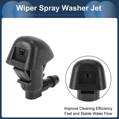 Windshield Washer Nozzle & 1.2m Fluid Hose for Toyota (2010-2023)