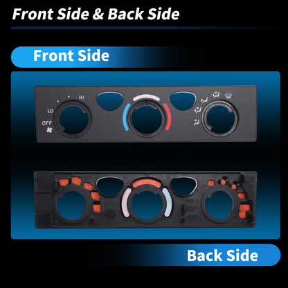 A/C Climate Heater Control Panel Plate for Toyota 4Runner (2003-2009)