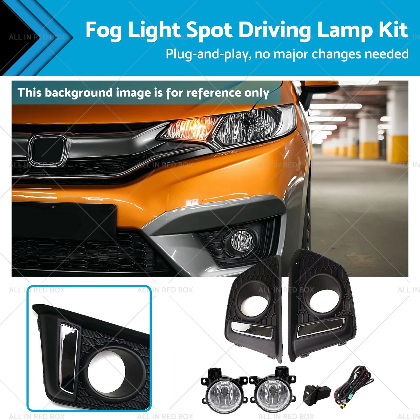 Fog Light Driving Lamps for Honda Jazz GF Hatchback 1.5L (2014-2017)