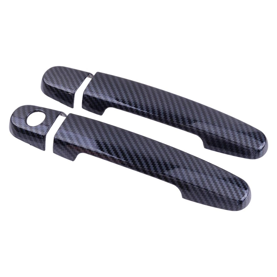 9x Carbon Fiber Door Handle Cover Trim for Toyota Corolla (2003-2013)
