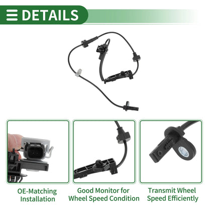 ABS Wheel Speed Sensor for Honda Accord (2018-2021) 1 x Sensor