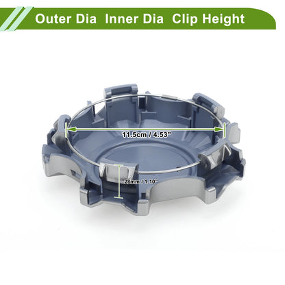 Wheel Center Cap for Lexus LX570 (2013-2015) Titanium Tone Plastic 1 Pc