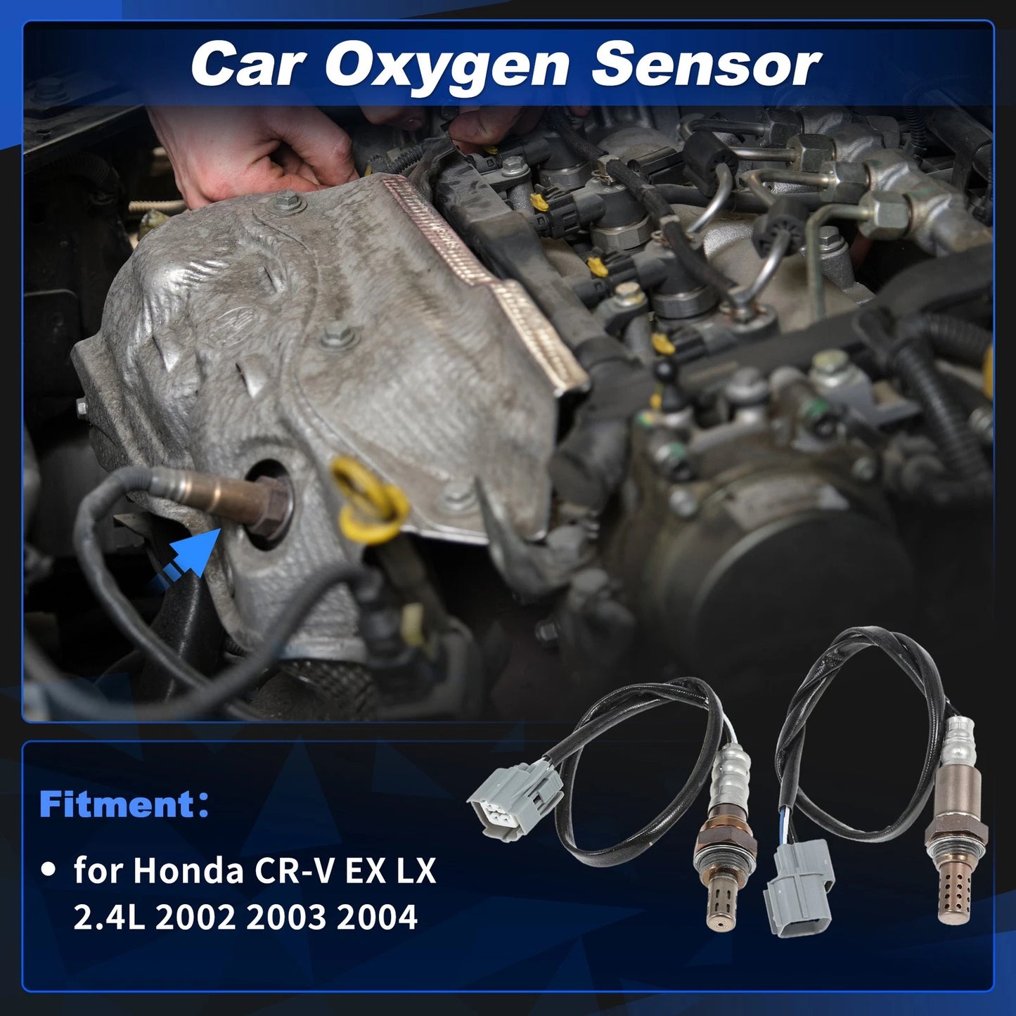Oxygen Sensors  for Honda CR-V EX LX 2.4L (2002-2004)