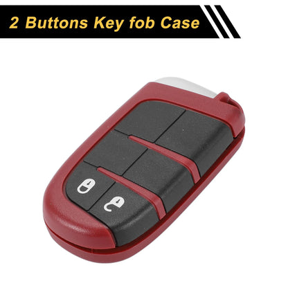 Button Key Fob Shell Case for Dodge Charger