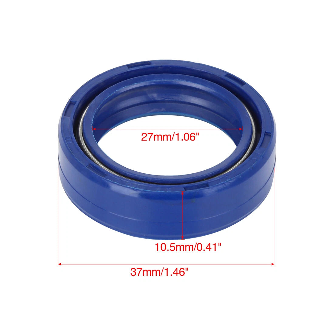10pcs 27mm x 37mm x 10.5mm Motorcycle Front Fork Shock Oil Seal for CG125