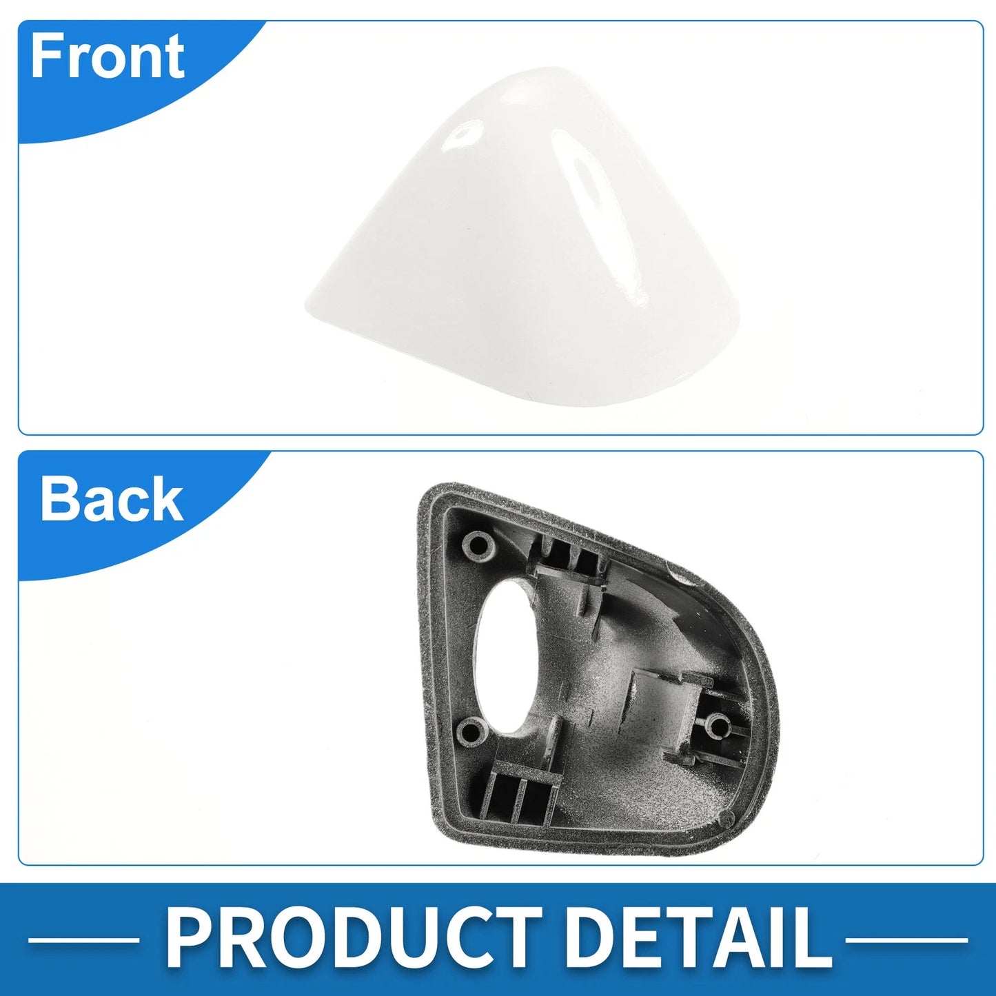Front Right Side Bumper Headlight Washer Nozzle Cover for BMW X5 (2000-2006)