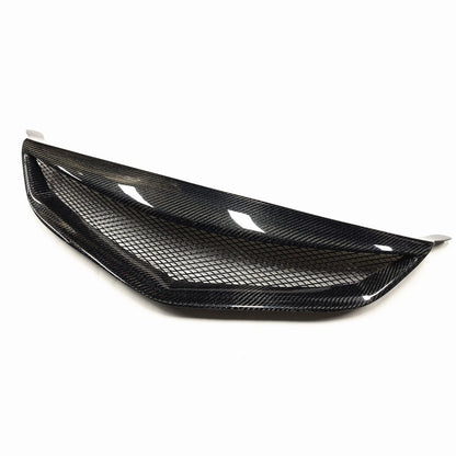 Front Bumper Grille for 2006-2010 Mazda 6 Black Carbon Fiber Honeycomb