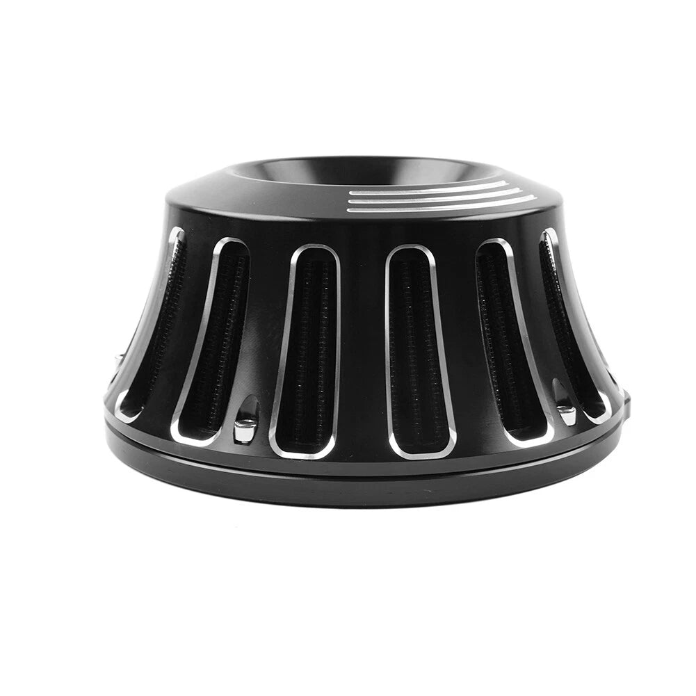 Black Air Cleaner Intake Filter Kit for Harley Sportster XL883 XL1200 (2004-2023)