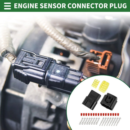 8 Pin Engine Sensor Connector Plug for Ford - 1 Set (Compatible with Various Years)