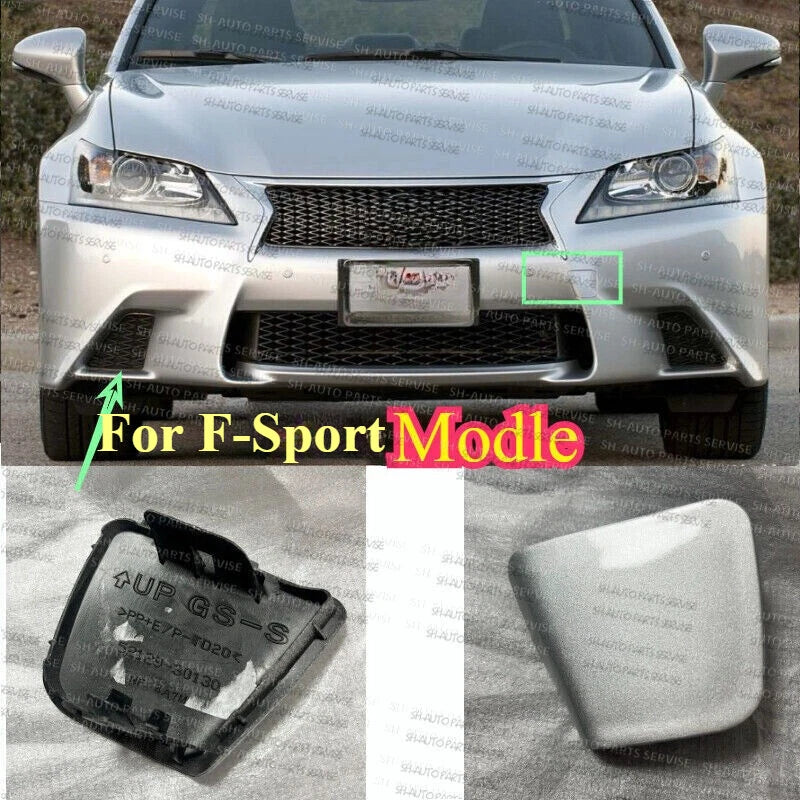 Front Bumper Tow Cap Cover for LEXUS GS200t GS350 GS450H (2013–2016)