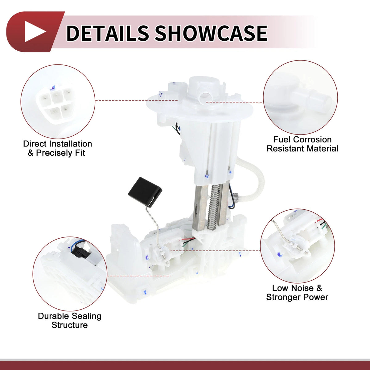 Electric Fuel Pump Assembly for Toyota C-HR 2.0L (2017-2020)