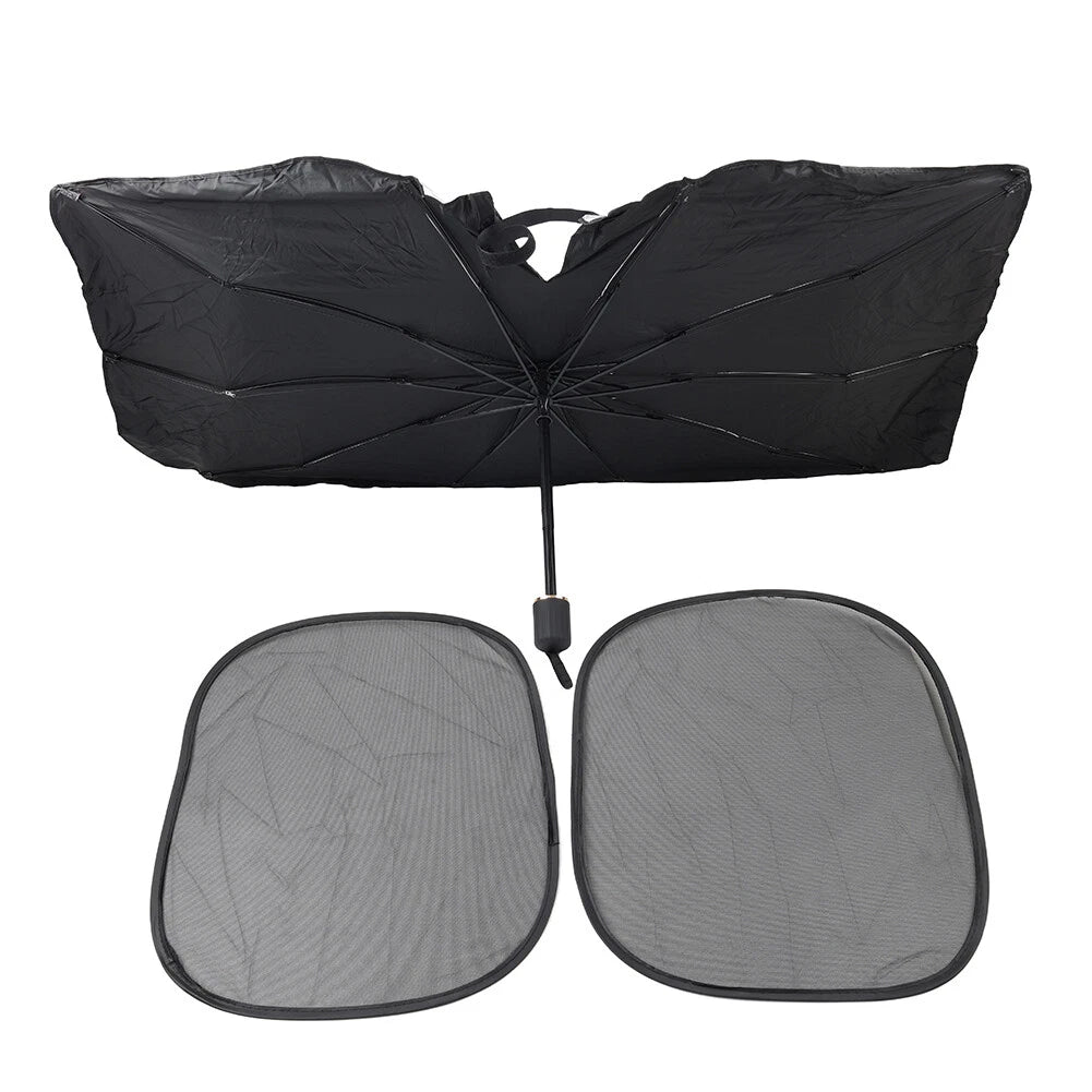 3 x Windshield Sun Shade Umbrella Front Window Cover Small Sizes