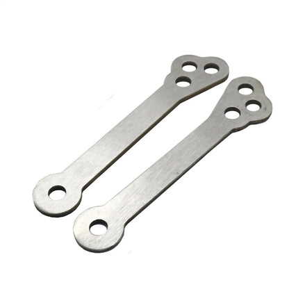 2 x Silver Rear Suspension Lowering Links Kit for HONDA CB400X CB500X (2019-2023)