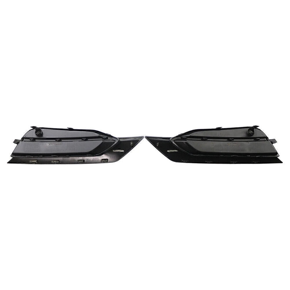 Front Bumper Fog Light Grille for VOLVO S90 V90 (2016-2019) Left & Right Black