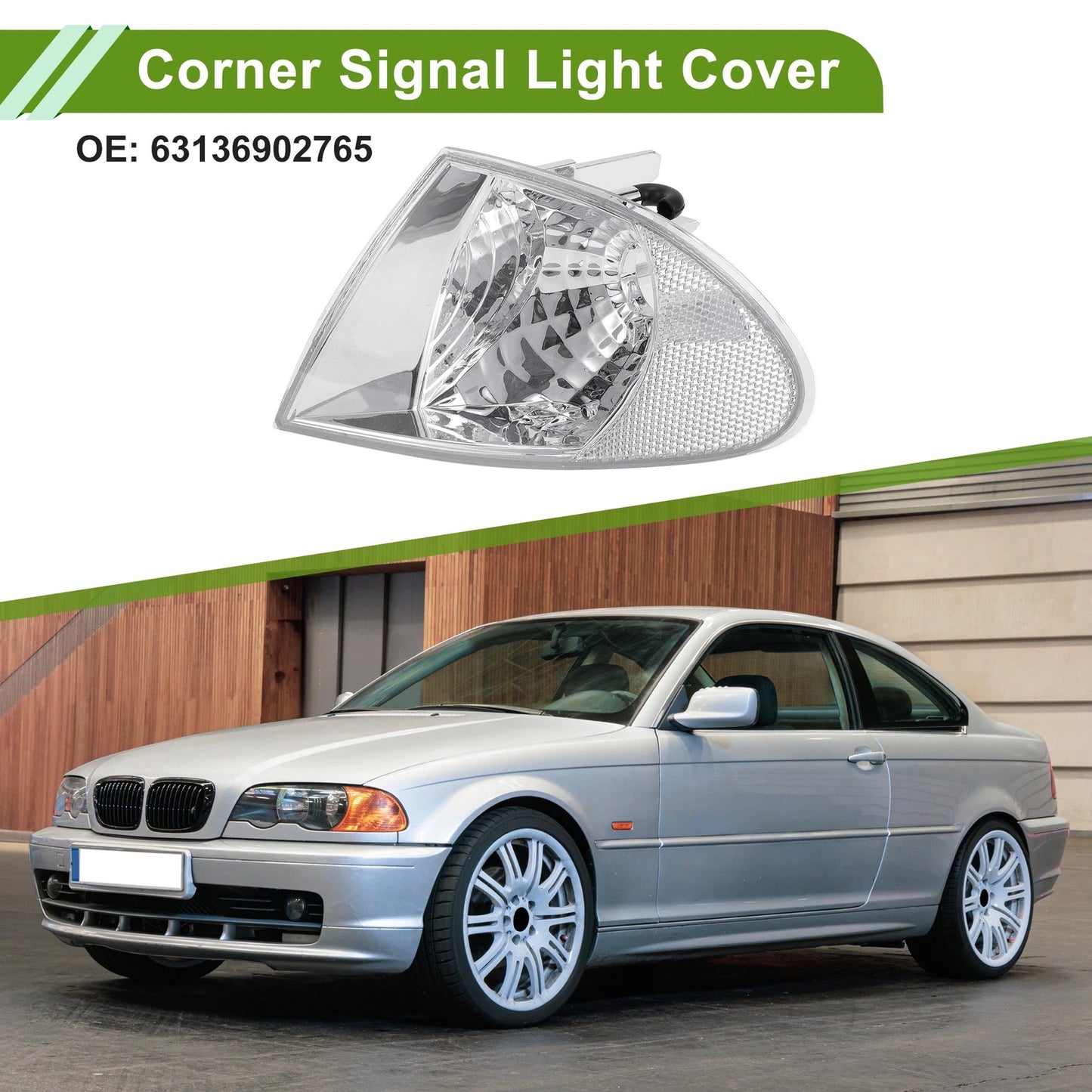 Left Corner Signal Light Cover for BMW 3 Series (2012-2019)