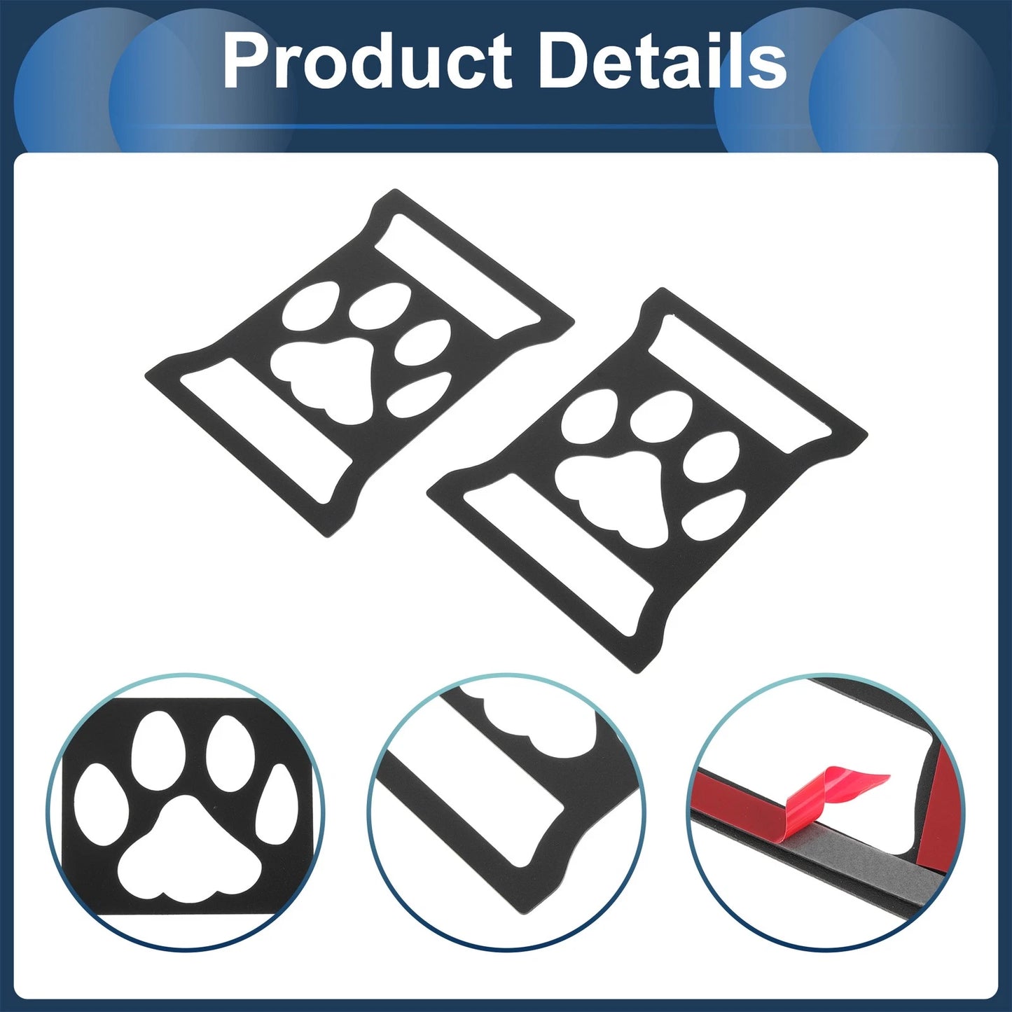 Front Left & Right Headlight Trim Bezels for Jeep
