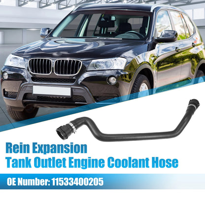 Expansion Tank Outlet Engine Coolant Hose for BMW X3 2.5L (2004-2010)