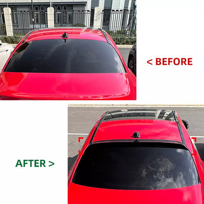 1x Gloss Black Rear Boot Spoiler for Benz CLA C117 AMG (2013-2019)