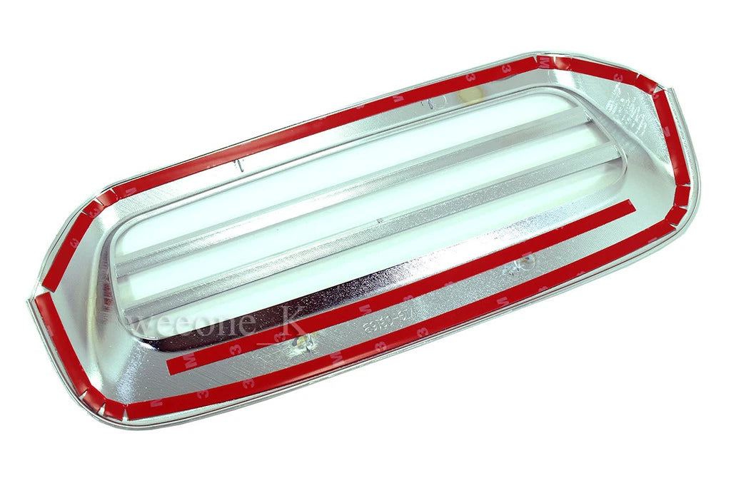 Chrome Hood Scoop Cover Trim for Toyota Hilux MK6 SR5 (2005-2011)