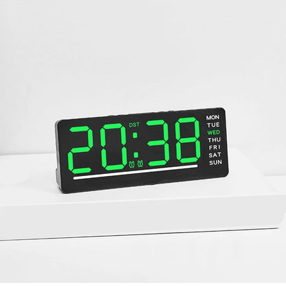 Digital Alarm Clock Multi-Function LED Display for Cars Yachts RV Home